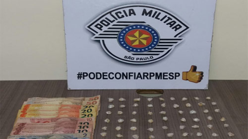 Polícia detém três adolescentes envolvidos com o tráfico em Assis