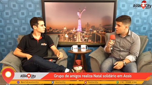 Grupo de amigos realiza Natal Solidário em Assis