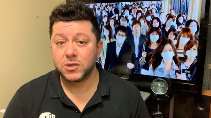 Assisense que mora no Japão dá depoimento sobre situação do país devido ao Coronavírus