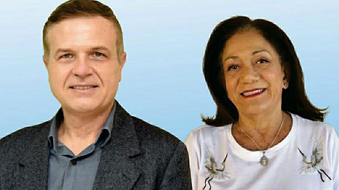 Coronel Franco é confirmado candidato a prefeito e Ana Santa vice