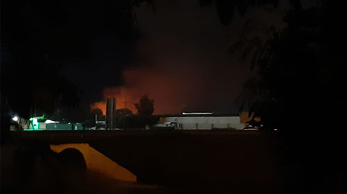 Aterro de inertes de Assis é novamente incendiado