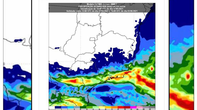 Final de semana pode ser de tempestade em Assis e região, com raios e ventos fortes