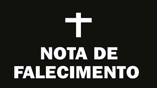 Falecimentos neste sábado, dia 7 de outubro