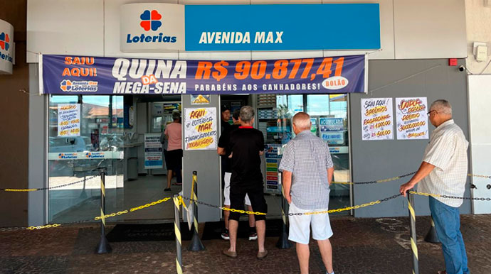 Apostador de Assis ganha mais de R$ 50 mil com a quina da Mega-Sena