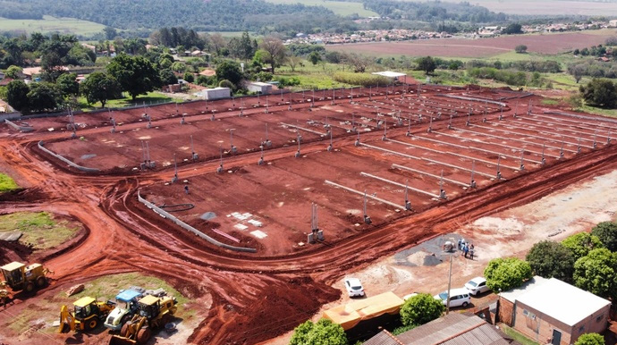 Prefeitura de Cruzália aguarda liberação da CDHU para construir novas casas populares - FOTO: CDHU/Divulgação/Arquivo