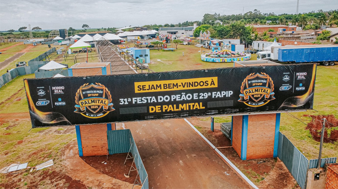 Festa do Peão de Palmital começa nesta quarta-feira com show de Maiara & Maraisa Entrada do 31º Festa do Peão de Palmital - FOTO: Divulgação