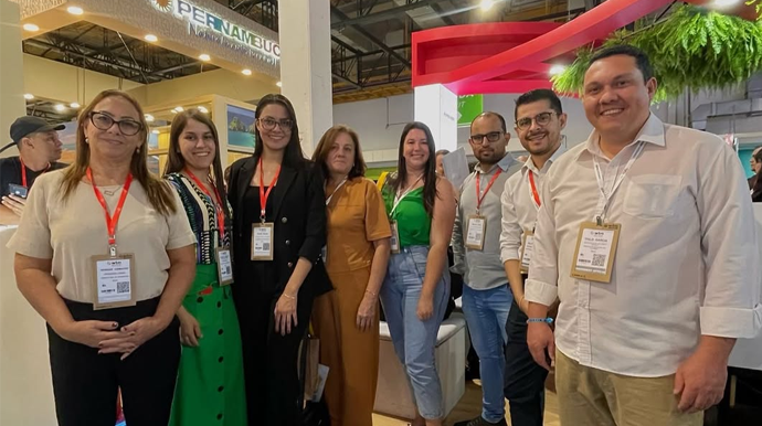 Florínea participa pela quarta vez da WTM Latin America e fortalece turismo regional Representantes da cidade de Florínea na WTM Latin America - FOTO: Redes Sociais/Divulgação