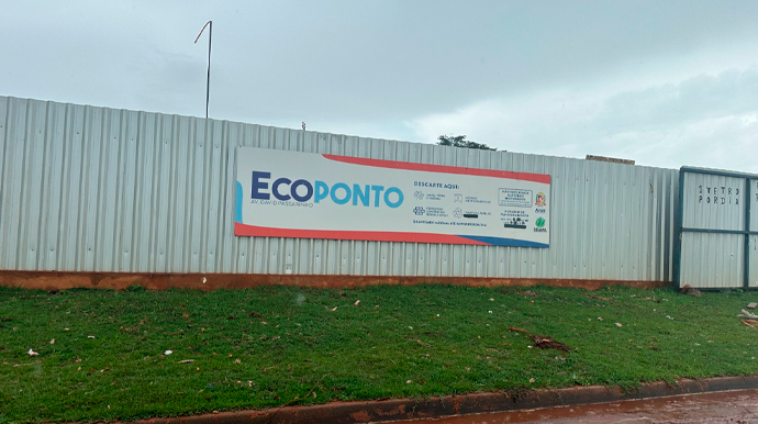 Ecoponto fica no final da Av. Vereador David Passarinho - FOTO: Portal AssisCity