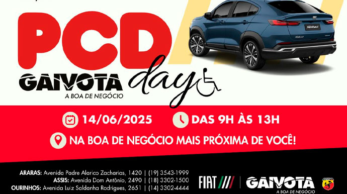 Fiat Gaivota realiza PCD Day com atendimento especializado e café da manhã em Assis