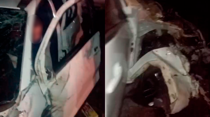 Acidente matou motociclista e deixou o condutor do carro em estado grave - FOTO: Redes Sociais
