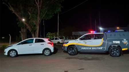Veículo havia sido furtado em São Paulo - FOTO: Polícia Militar Rodoviária