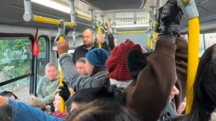 Vereadores acompanham rota da nova frota e passageiros pedem criação de mais uma linha Arquivo - FOTO: TV Câmara