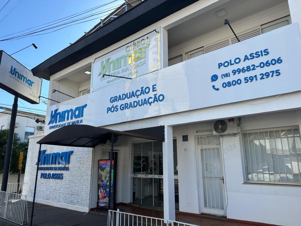 Matrículas para a 2ªturma de 2026 da Unimar terminam nesta semana em Assis Polo da Unimar em Assis - FOTO: Divulagação
