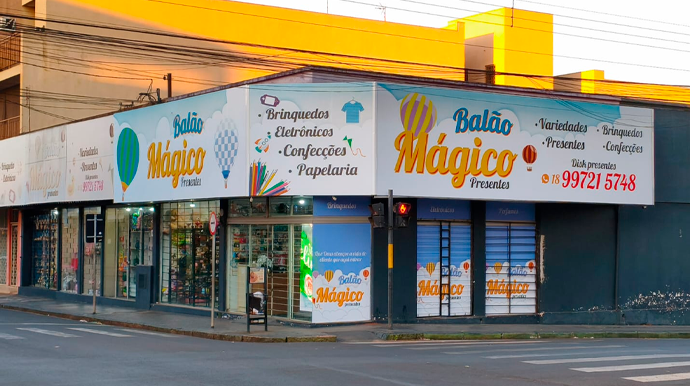 Balão Mágico realiza Black Friday com 30% de desconto em toda a loja até dia 15 Loja fica na Av. Marechal Deodoro da Fonseca, nº 300 – FOTO: Portal AssisCity