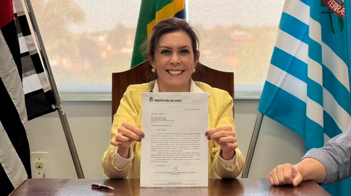 Prefeita fez o anúncio na manhã desta segunda pela redes sociais - FOTO: Departamento de Comunicação/Prefeitura