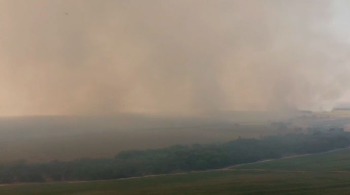 Mais um incêndio é registrado na região de Assis neste fim de semana