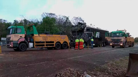 Acidente aconteceu na madrugada desta terça-feira, dia 2 - FOTO: Reprodução/EPTV