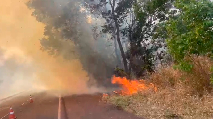 Região de Assis está em área de perigo para queimadas e incêndios nos próximos dias - FOTO: Arquivo/Defesa Civil