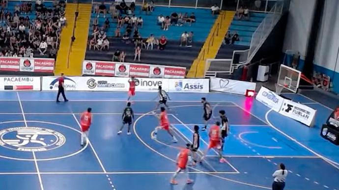 Basquete Assis vence Catanduva no Jairão e garante vaga nos playoffs do Paulista Basquete Assis em jogo neste sábado, 11, no Jairão - FOTO: Youtube/Reprodução