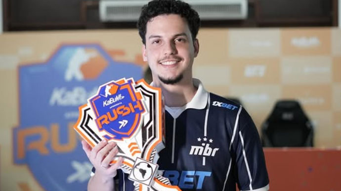 Jovem de Assis, brnz4n, é destaque internacional no CSGO e conquista mais um título pela MIBR