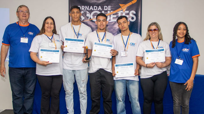 Estudantes de Platina representam a cidade na Olimpíada Brasileira de Astronomia e Foguetes