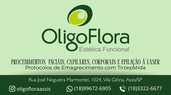 Cartão Oligoflora 2025