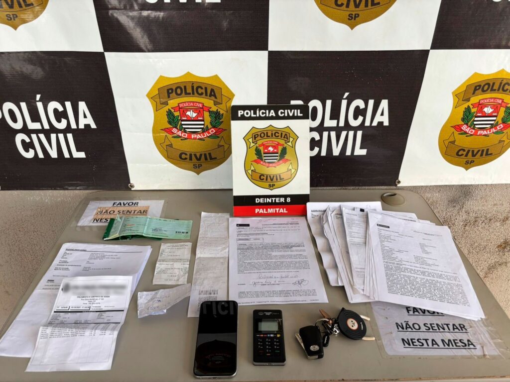 Materiais foram apreendidos e a investigação continua. Foto: Polícia Civil