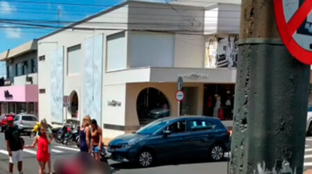 Acidente foi no cruzamento da R. Floriano Peixoto com a JV da Cunha e Silva - FOTO: JS Online