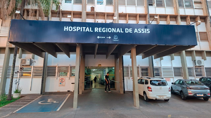 Nova fachada do Hospital Regional de Assis, agora administrado integralmente pelo CEJAM - FOTO: Portal AssisCity