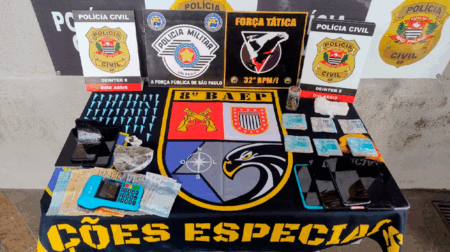 Operação aconteceu na manhã desta quarta-feira, 21 - FOTO: Polícia/Divulgação