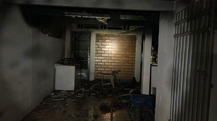Incêndio em imóvel mobiliza Corpo de Bombeiros na Vila Mercedes