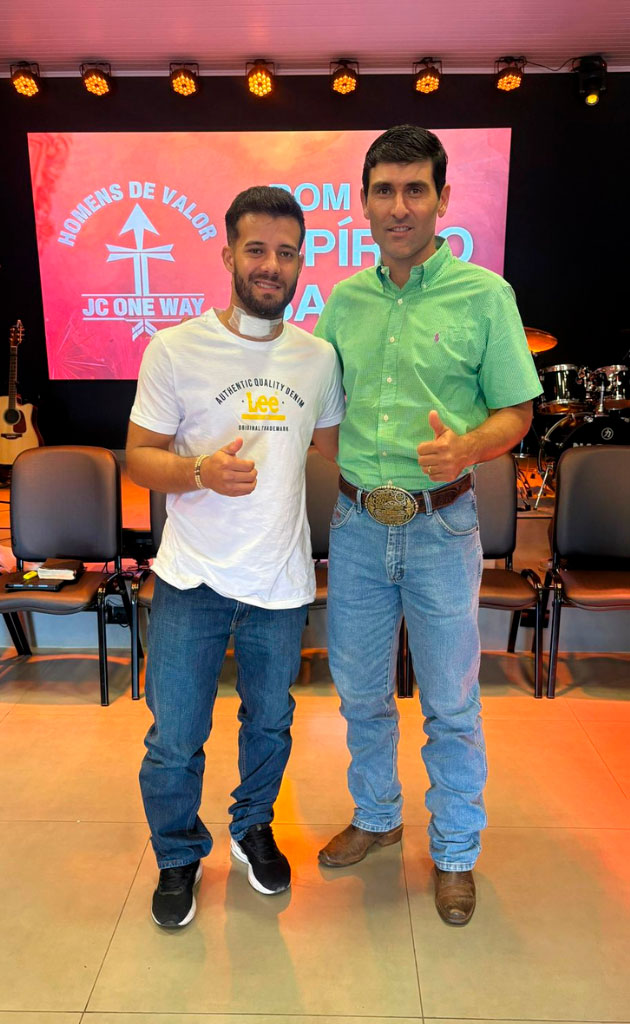 João Gabriel está contando com o apoio de amigos. Foto: Arquivo Pessoal