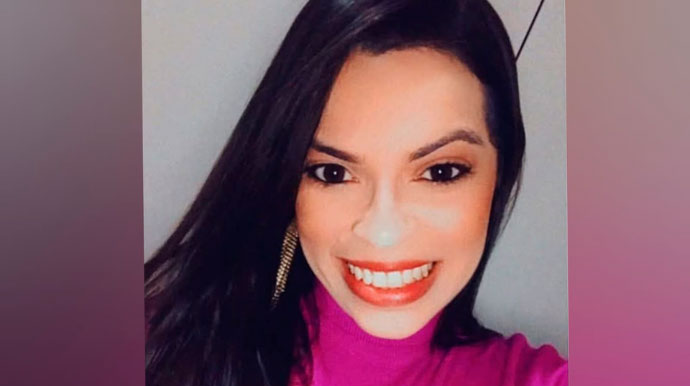 Assis se despede da jovem Joyce Mota, aos 39 anos Joyce estava internada na Santa Casa de Marília. Foto: Arquivo Pessoal
