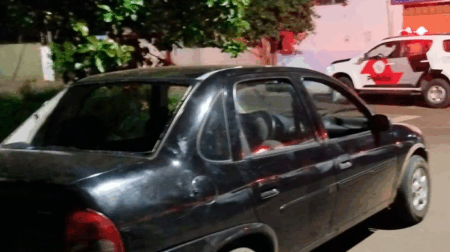 Carro havia sido furtado em Assis - FOTO: Enviada ao Portal AssisCity