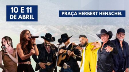 Shows com grandes nomes da música sertaneja marcam a festa de 61 anos de Cruzália. Foto: Divulgação