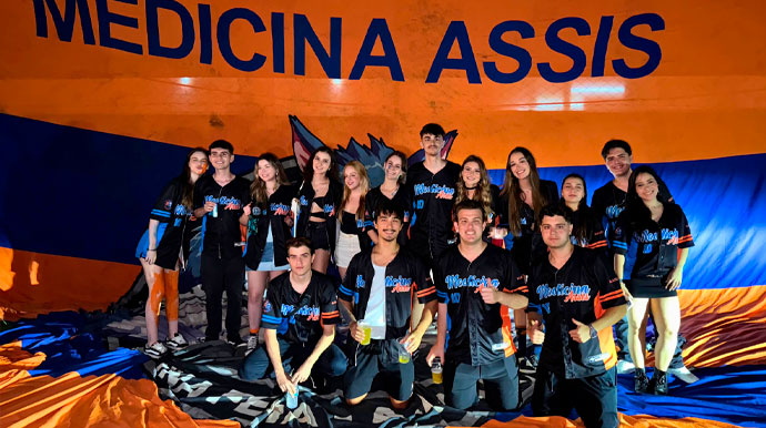 Atlética de Medicina da FEMA promove jogos interturmas e arrecada alimentos para doação