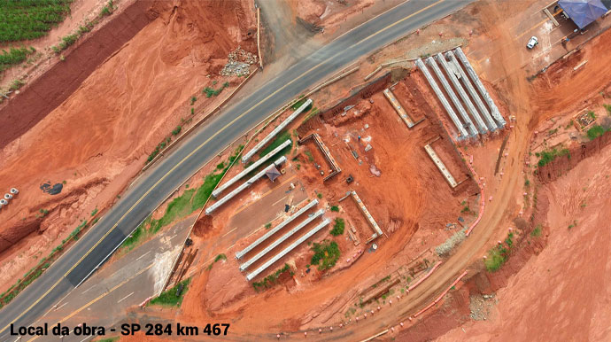 Duplicação da SP 284 avança com lançamento de vigas entre Assis e Paraguaçu