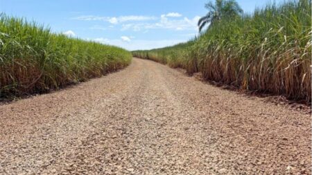 Prefeitura segue com cronograma de melhorias nas estradas utilizadas por moradores e trabalhadores do campo. Foto: Prefeitura de Florínea