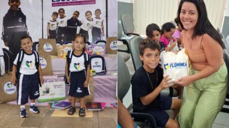 Iniciativa também ajuda a reduzir gastos das famílias e promover igualdade entre os estudantes. Foto: Prefeitura de Florínea