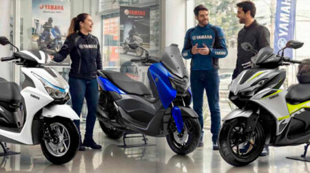 Scooters da Yamaha - FOTO: Divulgação