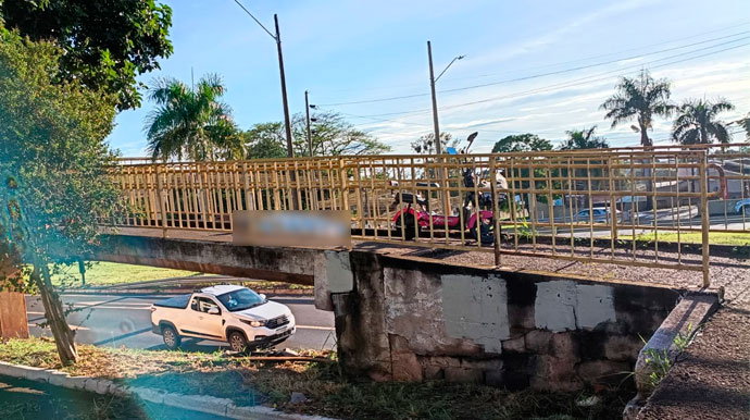 Idosa de 68 anos morre após sofrer mal súbito em passarela de Ourinhos