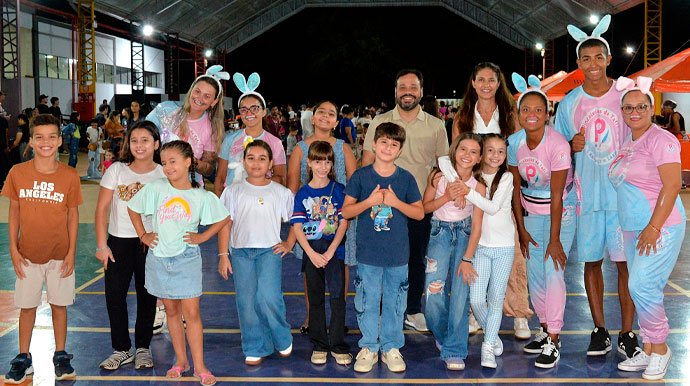 Prefeitura de Pedrinhas Paulista realiza entrega de ovos de Páscoa e promove noite de atividades para alunos