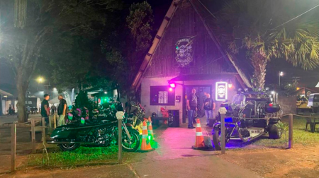 Sede daAssociação de Motociclistas Primatas Arcanos MC na FICAR em Assis - FOTO: Arquivo