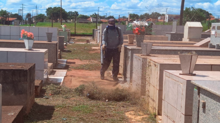 Serviços de roçagem tiveram início na terça-feira, dia 7 - FOTO: Enviada ao Portal AssisCIty