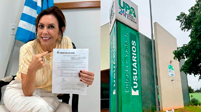 Empresa contratada por R$ 21 milhões não fica nem um mês à frente da UPA após decisão da justiça - FOTO: Arquivo/Montagem