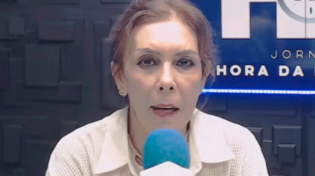 Telma Spera, prefeita de Assis, durante entrevista nesta manhã - FOTO: Youtube/Reprodução