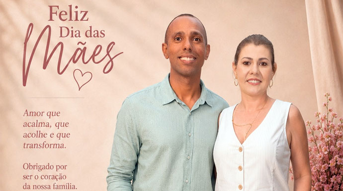 A mão que nunca solta. Feliz Dia das Mães!