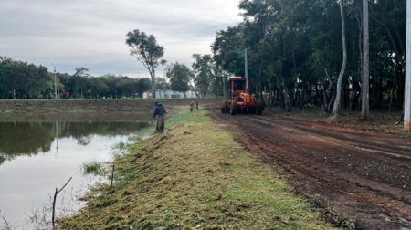 Manutenção no espaço teve início nesta quarta-feira, dia 13 - FOTO: Prefeitura/Divulgação