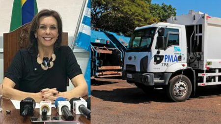 Prefeita Telma Spera publica decreto que abre caminho para tercerizar a coleta do lixo - FOTO: Arquivo