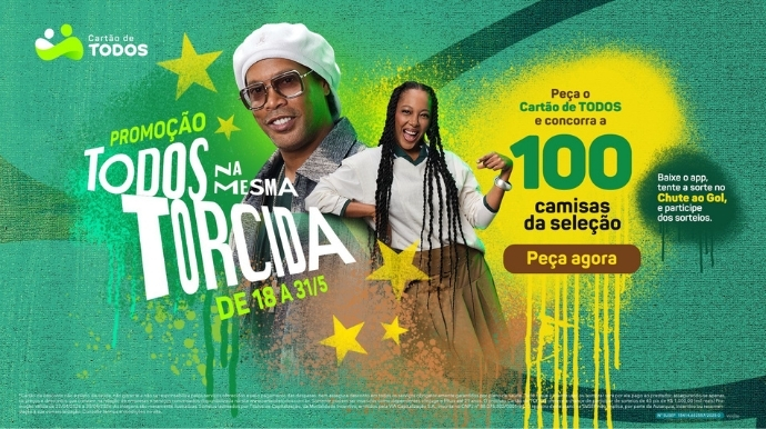 Cartão de Todos Assis na Copa 2026
